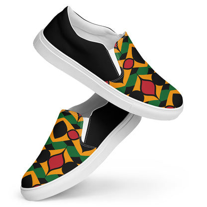 Kente Men’s Slip-on Shoes