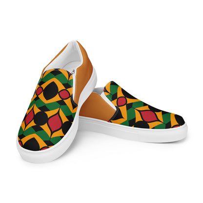 Kente Men’s Slip-on Shoes