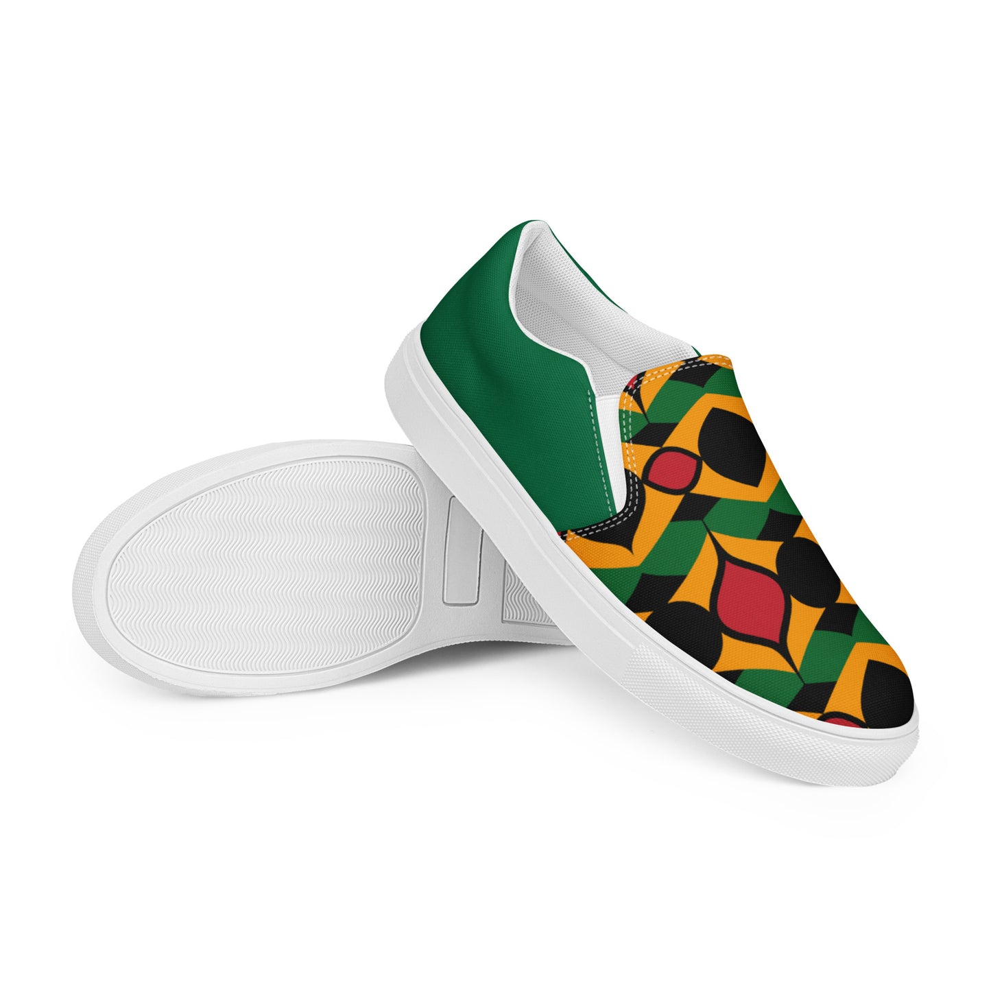 Kente Men’s Slip-on Shoes