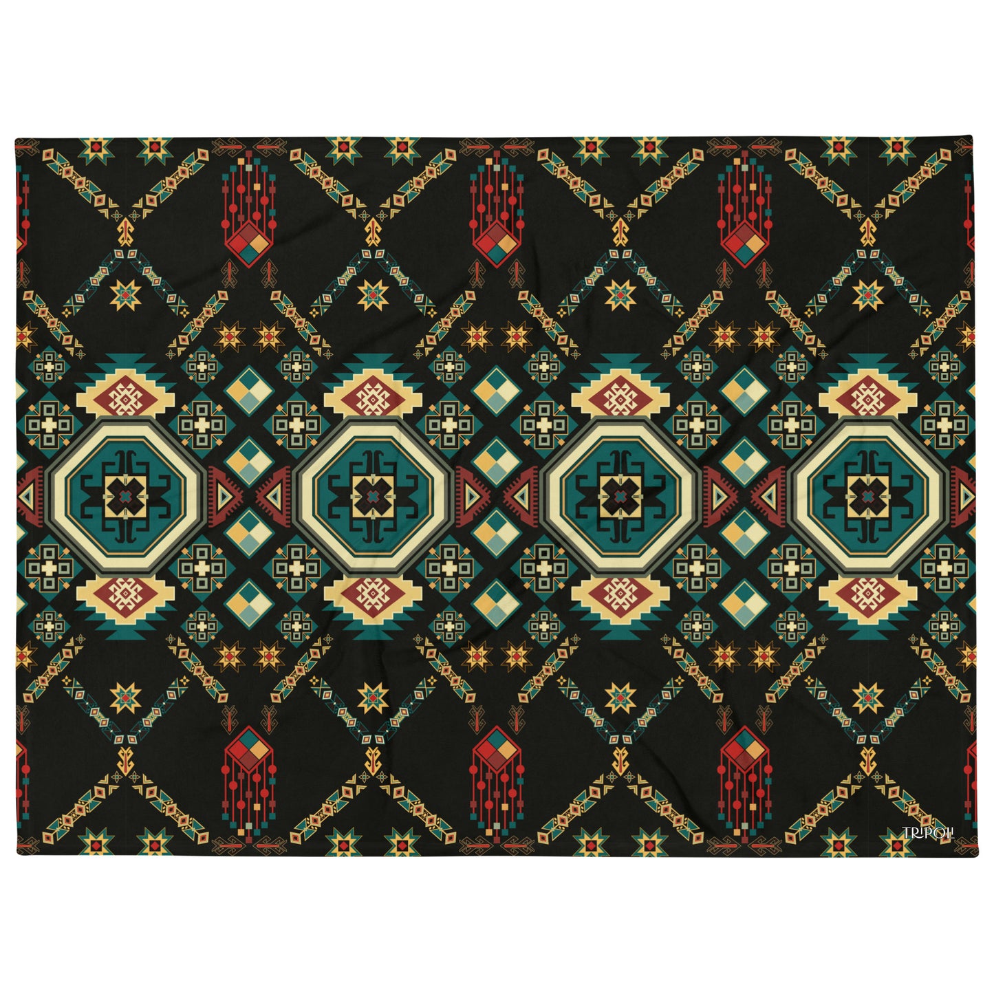 Tripoli Legacy Throw Blankets